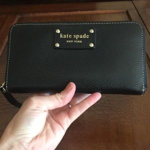Kate Spade black wallet